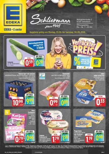 Prospekte Edeka - 1.06.2026 - 6.06.2026.