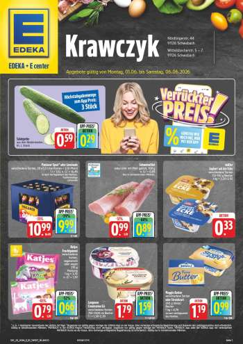 Prospekte E center - 1.06.2026 - 6.06.2026.