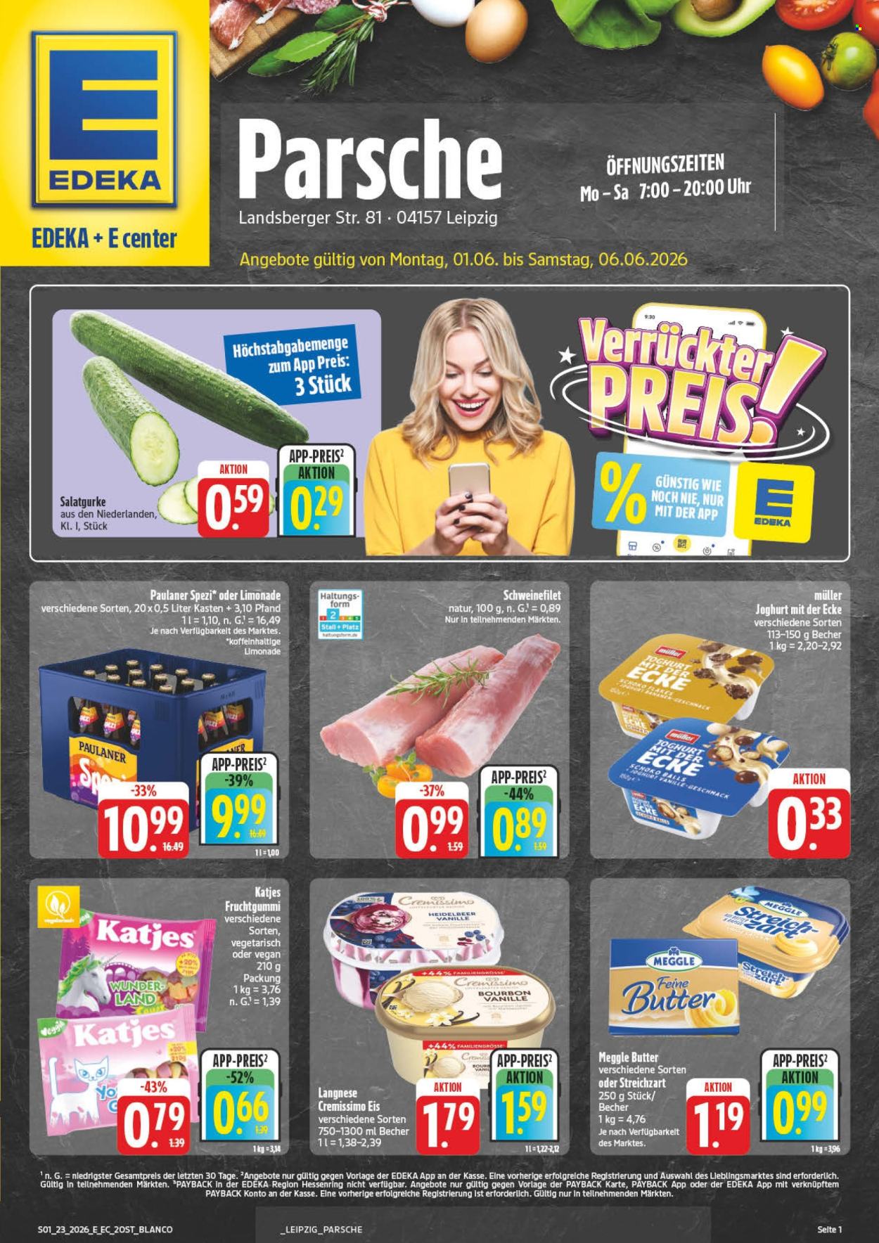 Edeka Prospekte  - 1.06.2026 - 6.06.2026. Seite 1