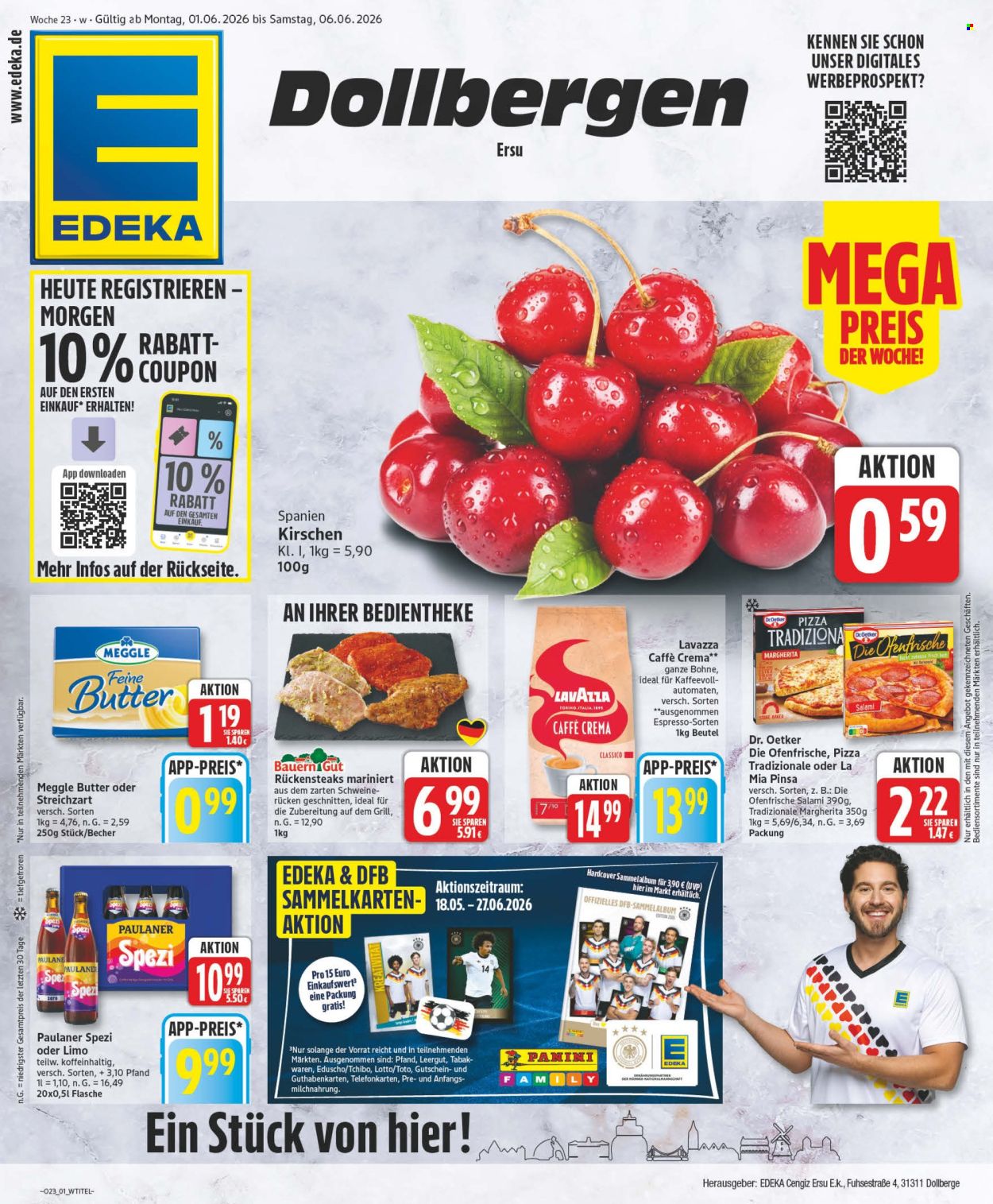 Edeka Prospekte  - 1.06.2026 - 6.06.2026. Seite 1