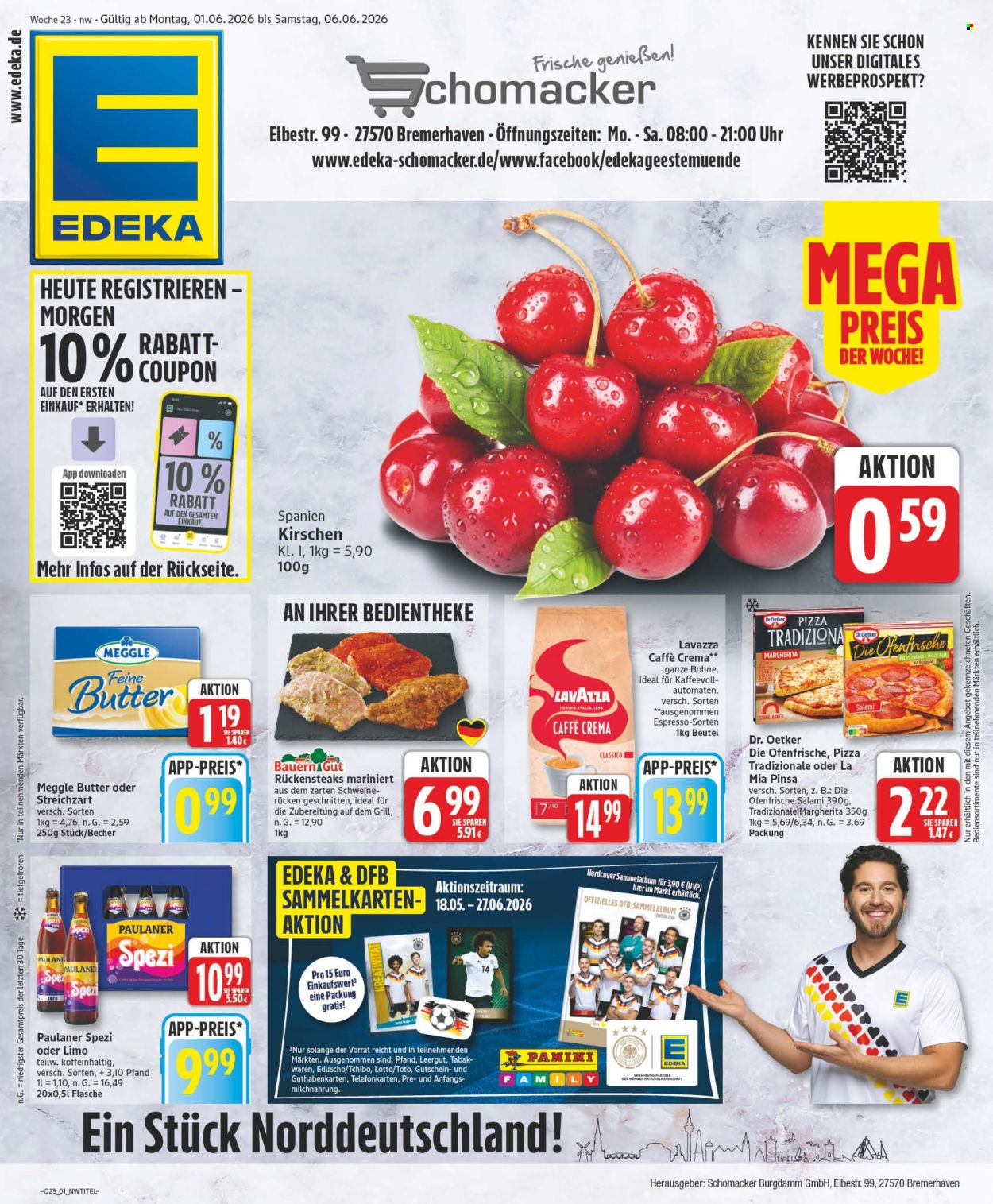 Edeka Prospekte  - 1.06.2026 - 6.06.2026. Seite 1