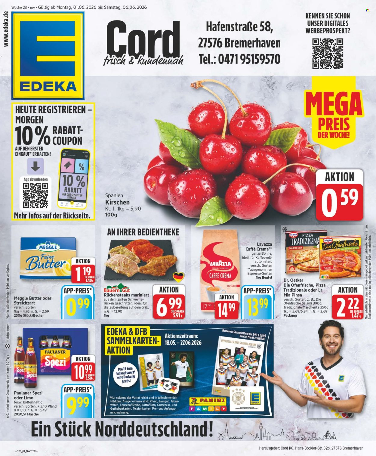 Edeka Prospekte  - 1.06.2026 - 6.06.2026. Seite 1