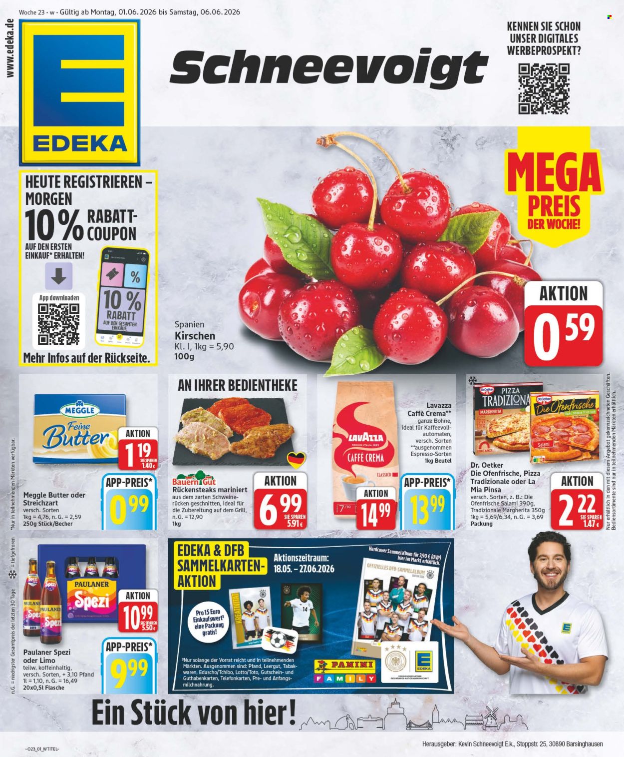 Edeka Prospekte  - 1.06.2026 - 6.06.2026. Seite 1