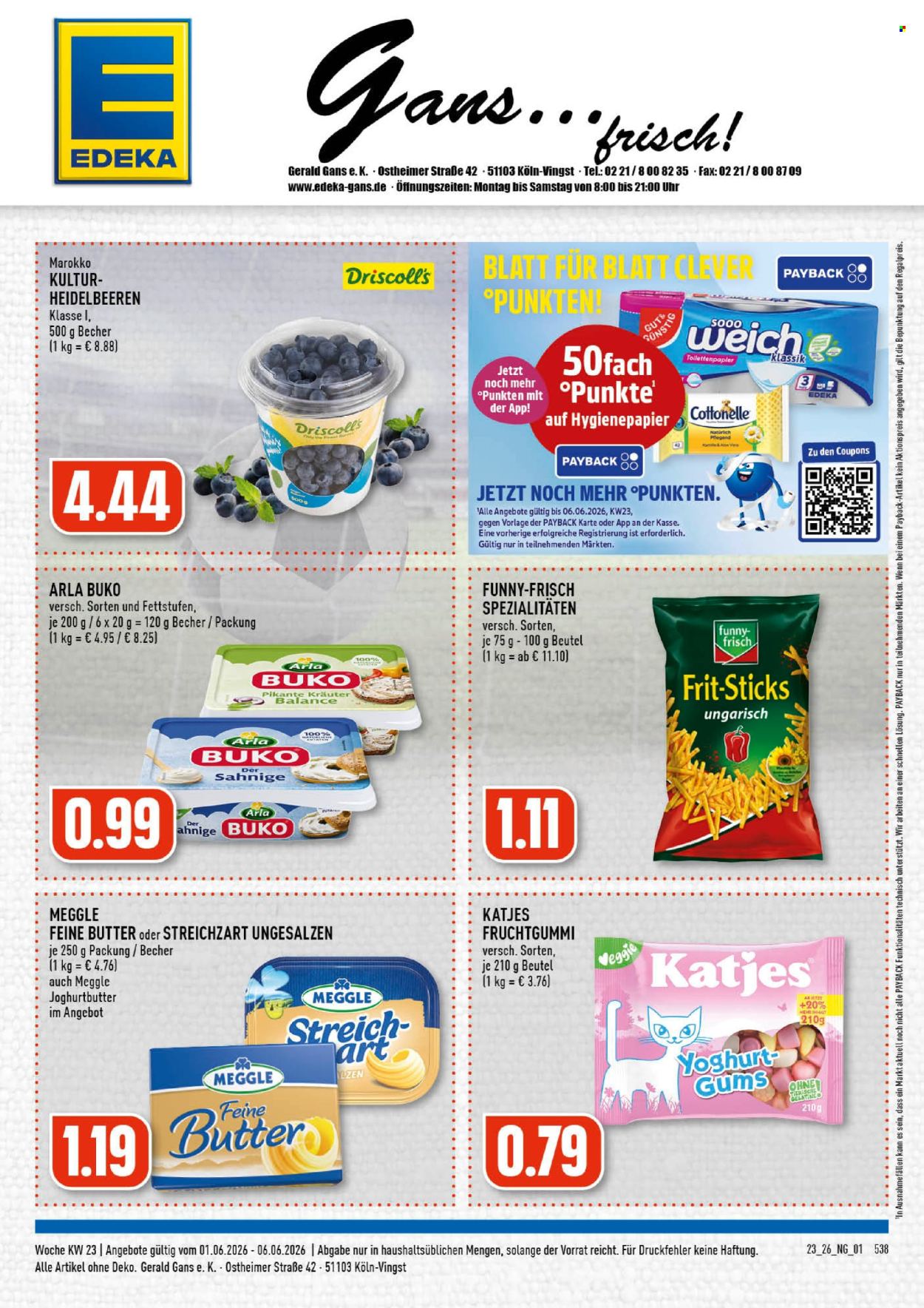Edeka Prospekte  - 1.06.2026 - 6.06.2026. Seite 1