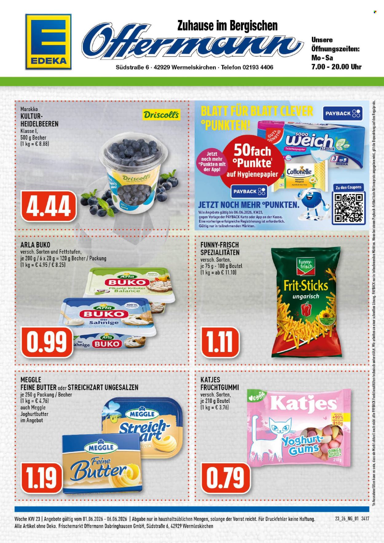 Edeka Prospekte  - 1.06.2026 - 6.06.2026. Seite 1