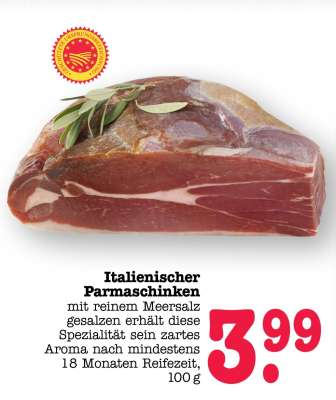 Italienischer Parmaschinken