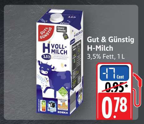 Gut & Günstig H-Milch