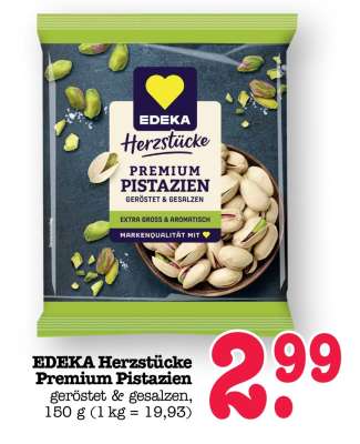 EDEKA Herzstücke Premium Pistazien