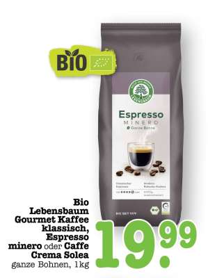 Bio Lebensbaum Gourmet Kaffee