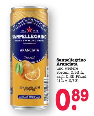 Sanpellegrino Aranciata