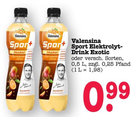Valensina Sport Elektrolyt-Drink Exotic