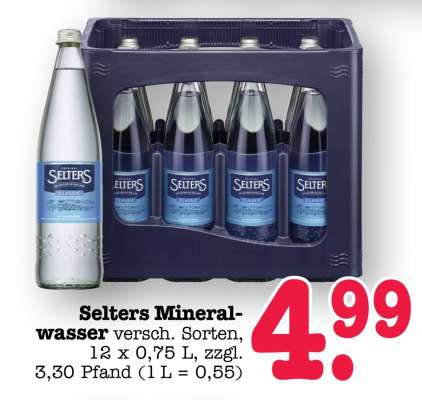 Selters Mineralwasser