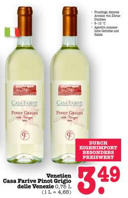 Casa Farive Pinot Grigio delle Venezie