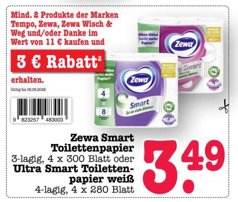 Zewa Smart Toilettenpapier