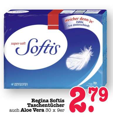 Regina Softis Taschentücher