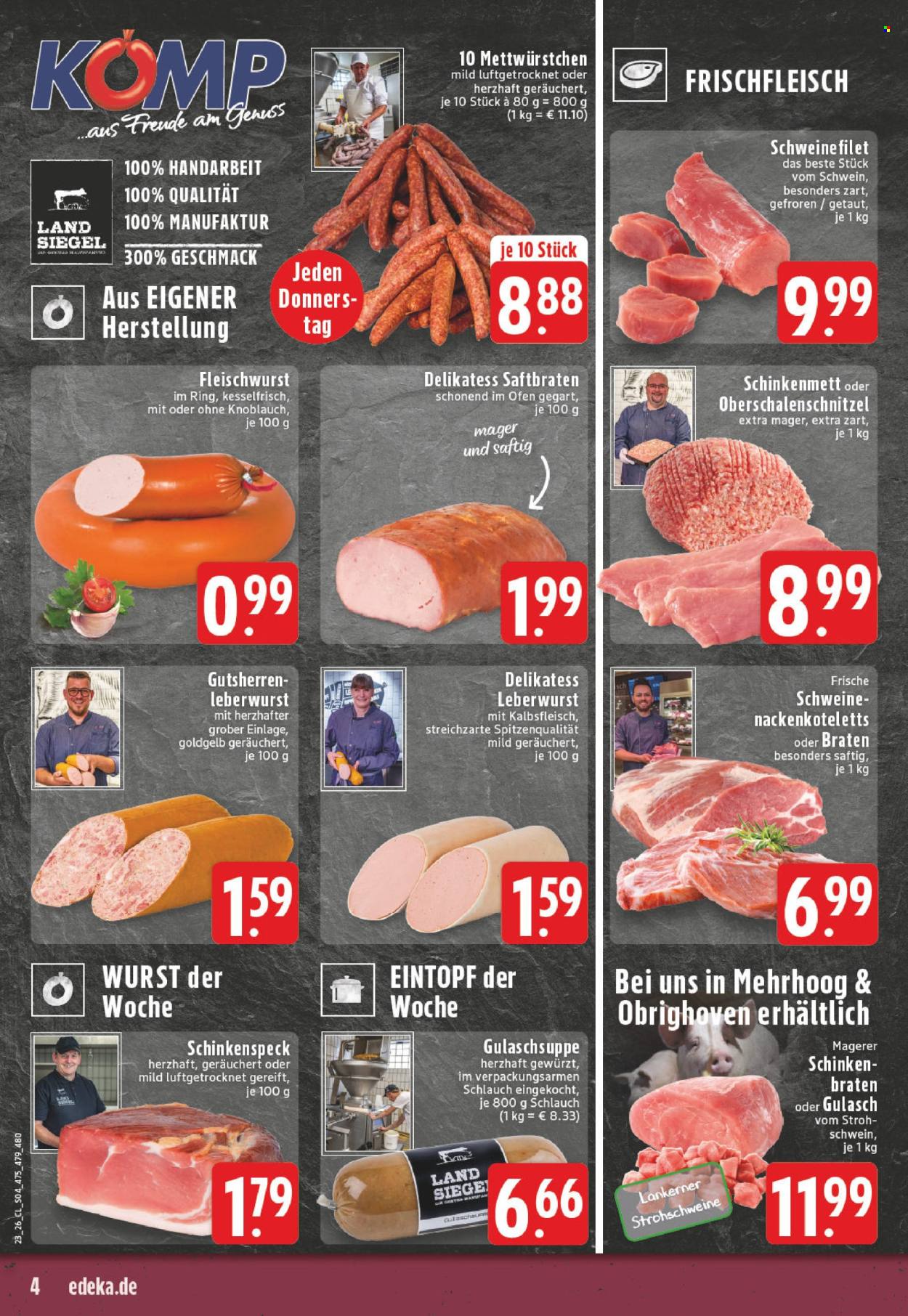 Edeka Prospekte  - 1.06.2026 - 6.06.2026. Seite 4