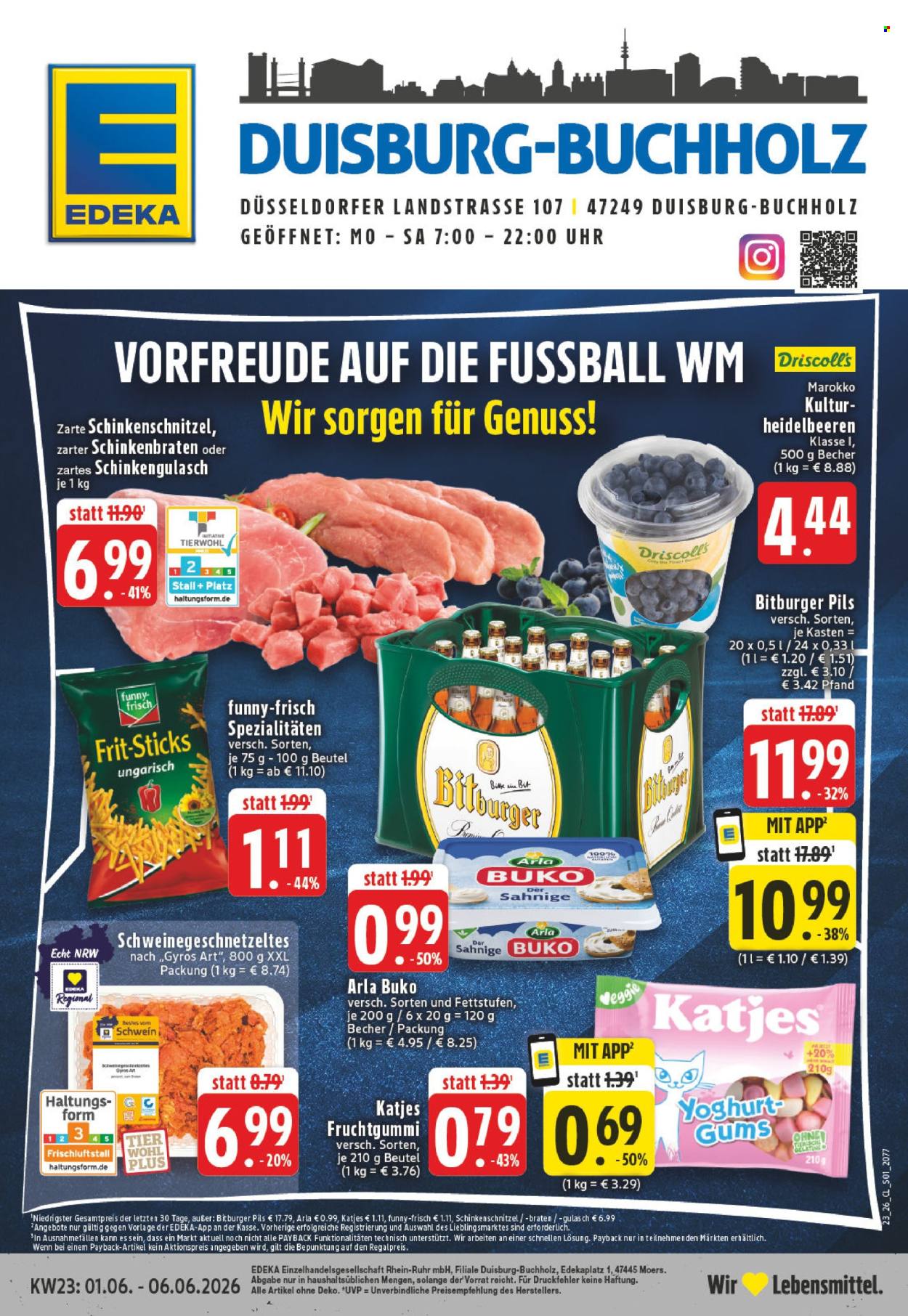 Edeka Prospekte  - 1.06.2026 - 6.06.2026. Seite 1