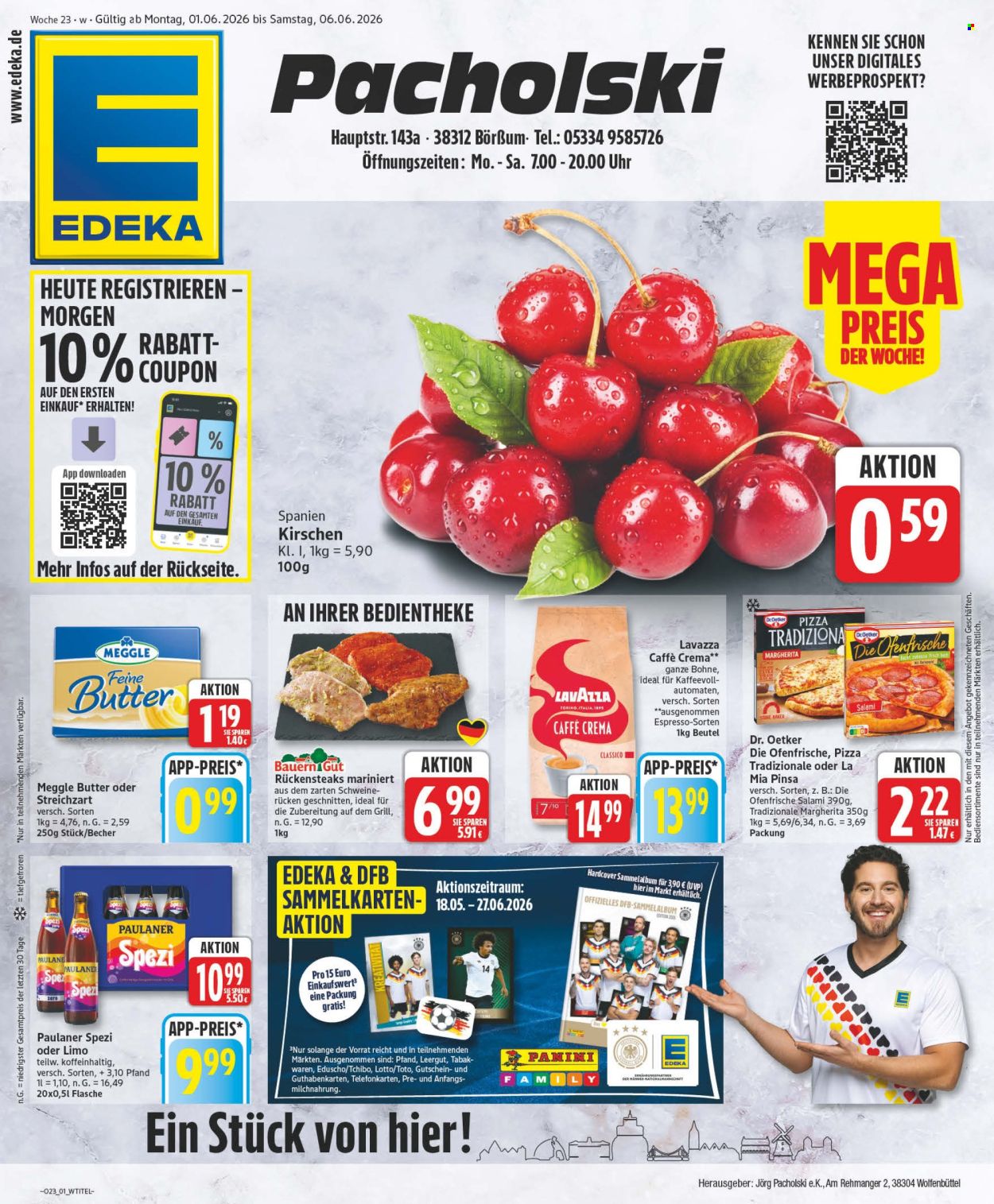 Edeka Prospekte  - 1.06.2026 - 6.06.2026. Seite 1