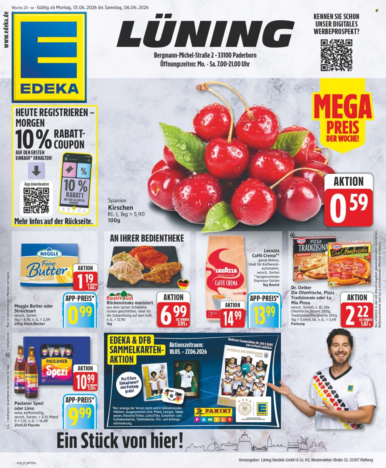 Edeka Prospekte  - 1.06.2026 - 6.06.2026. Seite 1