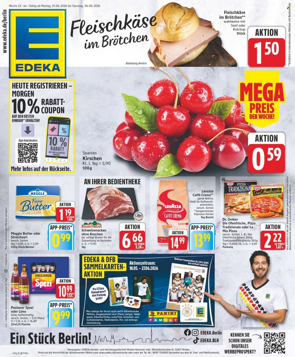 Edeka Prospekte  - 1.06.2026 - 6.06.2026. Seite 1