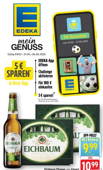 Prospekte E center - 1.06.2026 - 6.06.2026.