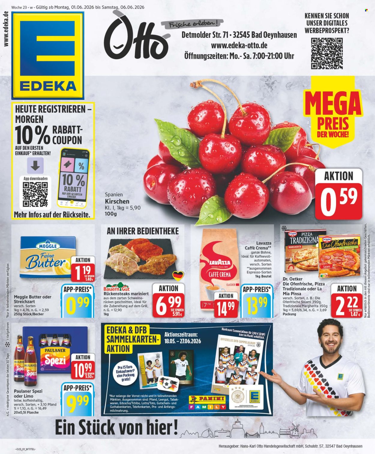 Edeka Prospekte  - 1.06.2026 - 6.06.2026. Seite 1