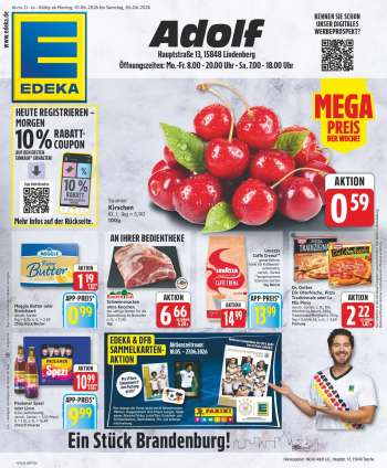 Prospekte Edeka - 1.06.2026 - 6.06.2026.