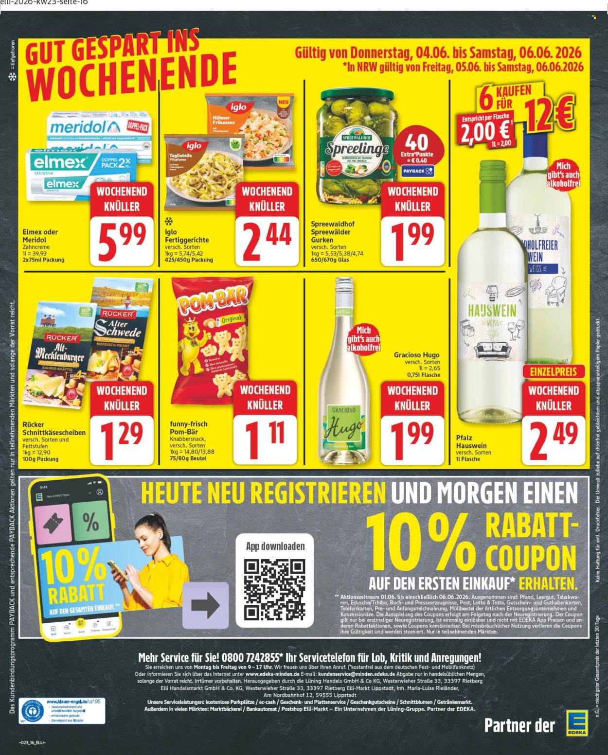 Edeka Prospekte  - 1.06.2026 - 6.06.2026. Seite 16