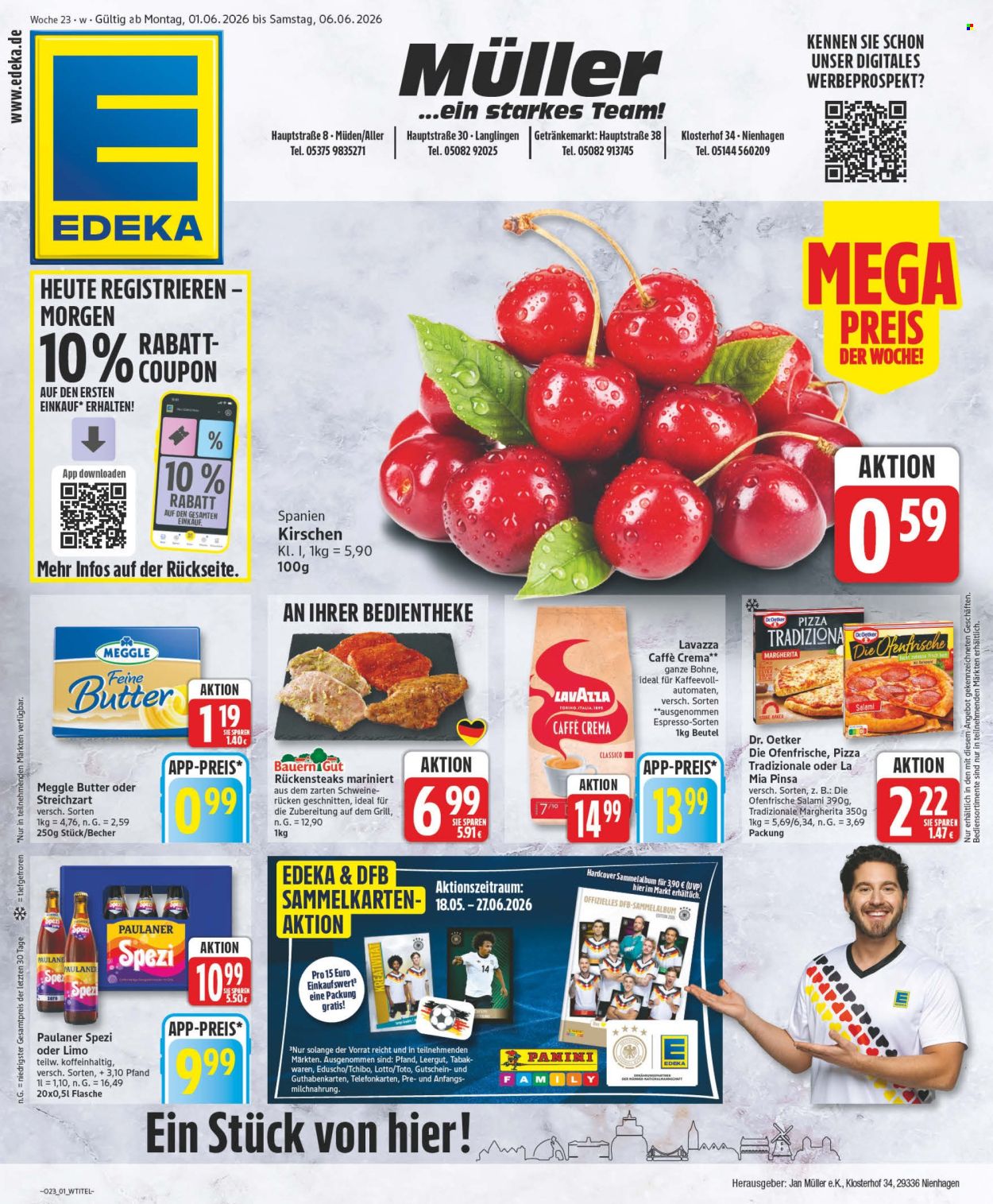 Edeka Prospekte  - 1.06.2026 - 6.06.2026. Seite 1