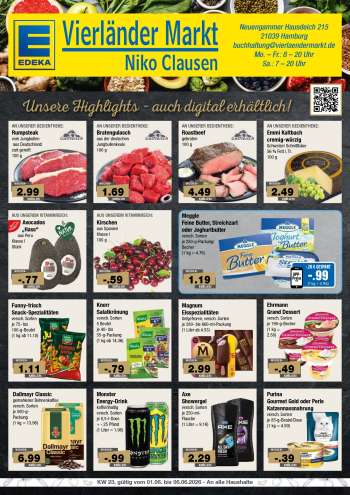 Prospekte Edeka - 1.06.2026 - 6.06.2026.