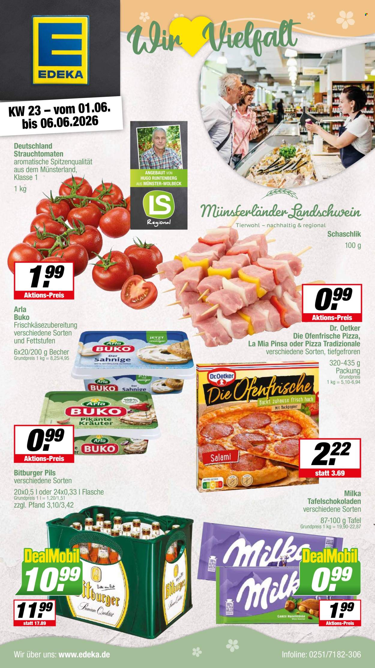 Edeka Prospekte  - 1.06.2026 - 6.06.2026. Seite 1