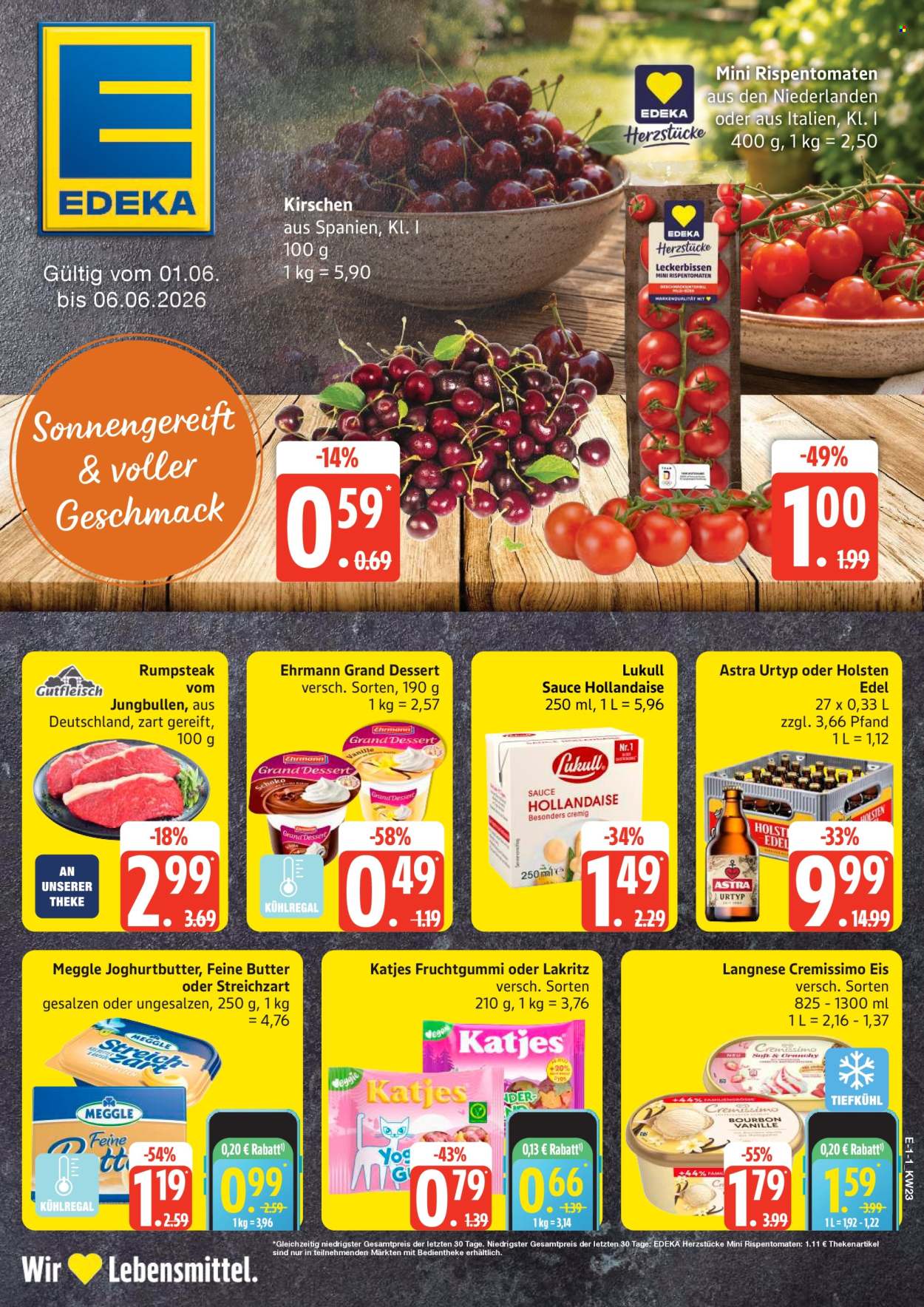 E center Prospekte  - 1.06.2026 - 6.06.2026. Seite 1