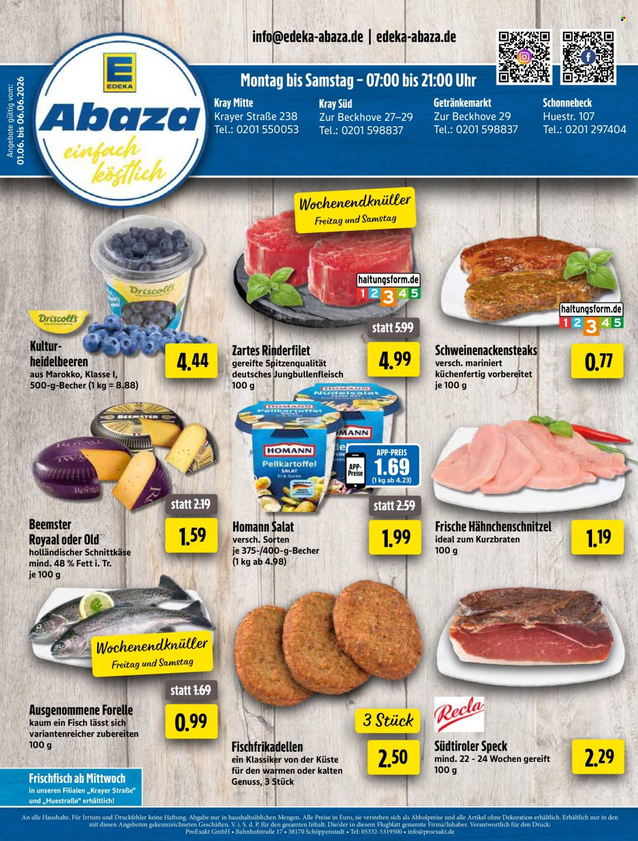 Edeka Prospekte  - 1.06.2026 - 6.06.2026. Seite 1