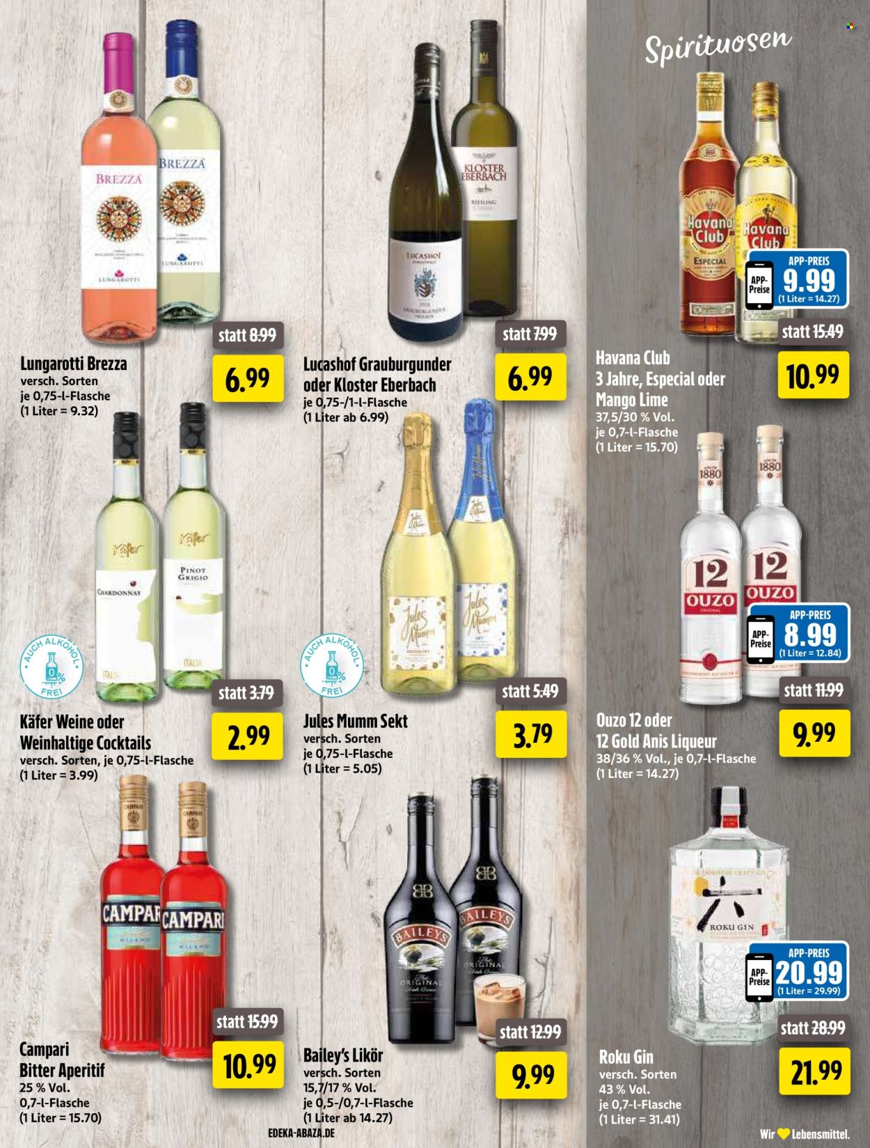 Edeka Getränkemarkt Prospekte  - 1.06.2026 - 6.06.2026. Seite 15