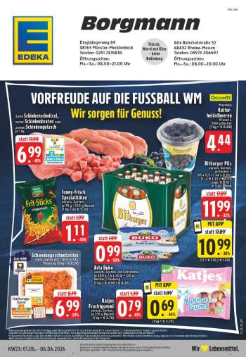 Prospekte Edeka - 1.06.2026 - 6.06.2026.