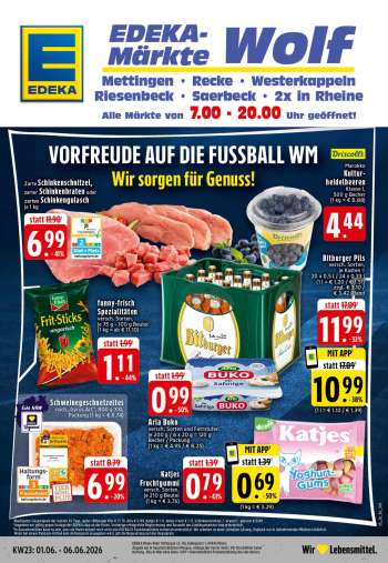 Prospekte Edeka - 1.06.2026 - 6.06.2026.