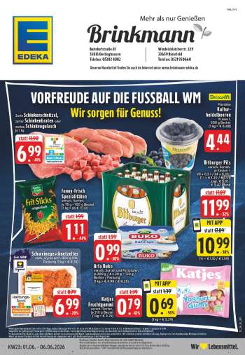 Prospekte Edeka - 1.06.2026 - 6.06.2026.