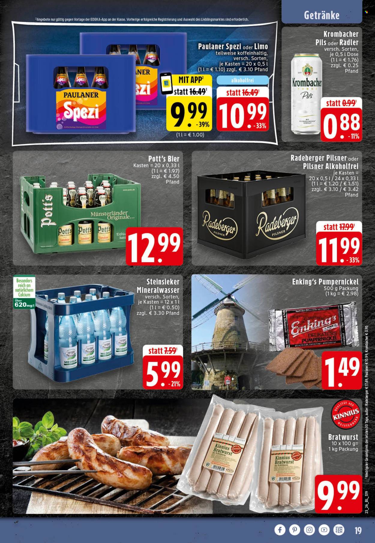 Edeka Prospekte  - 1.06.2026 - 6.06.2026. Seite 19