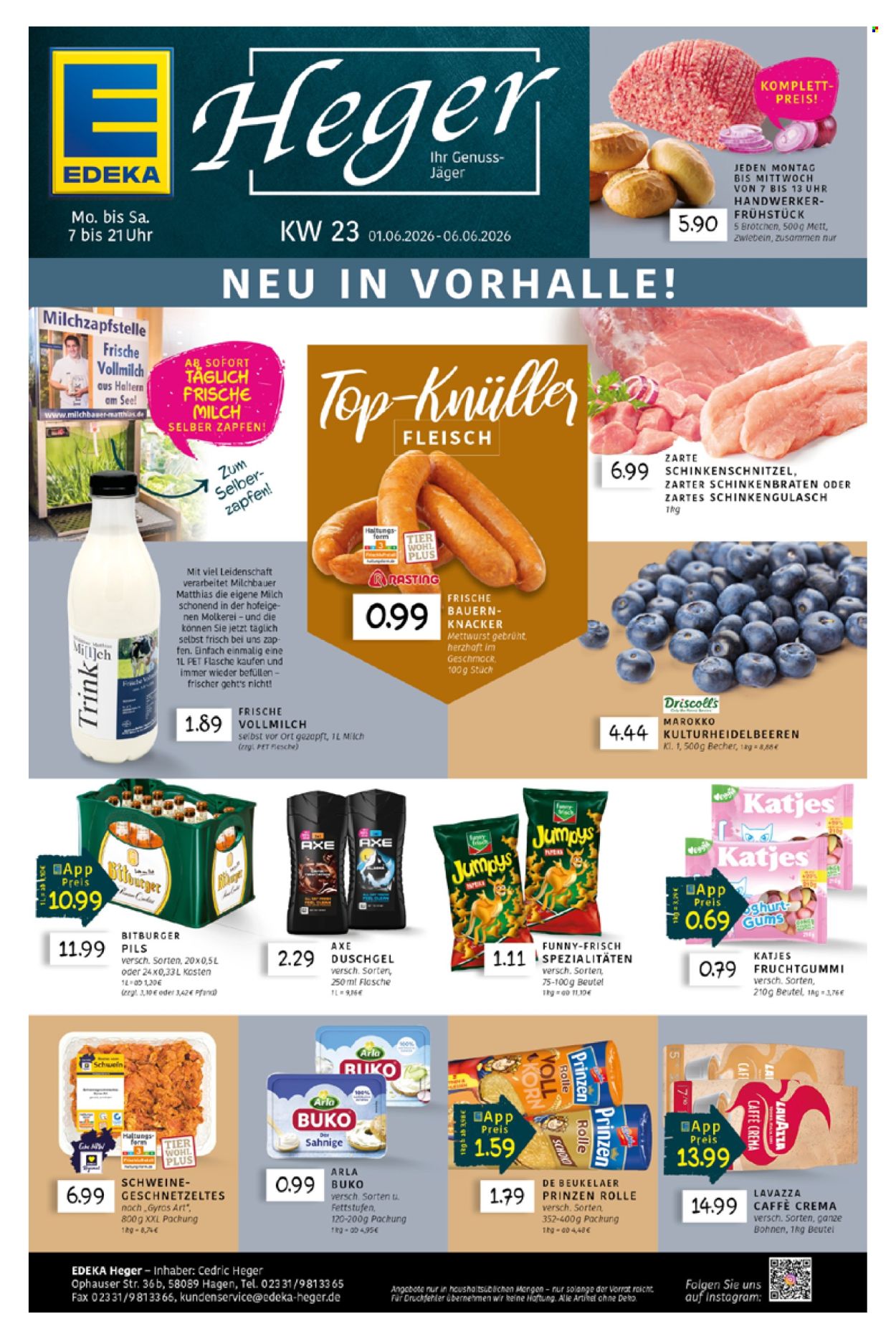 Edeka Prospekte  - 1.06.2026 - 6.06.2026. Seite 1