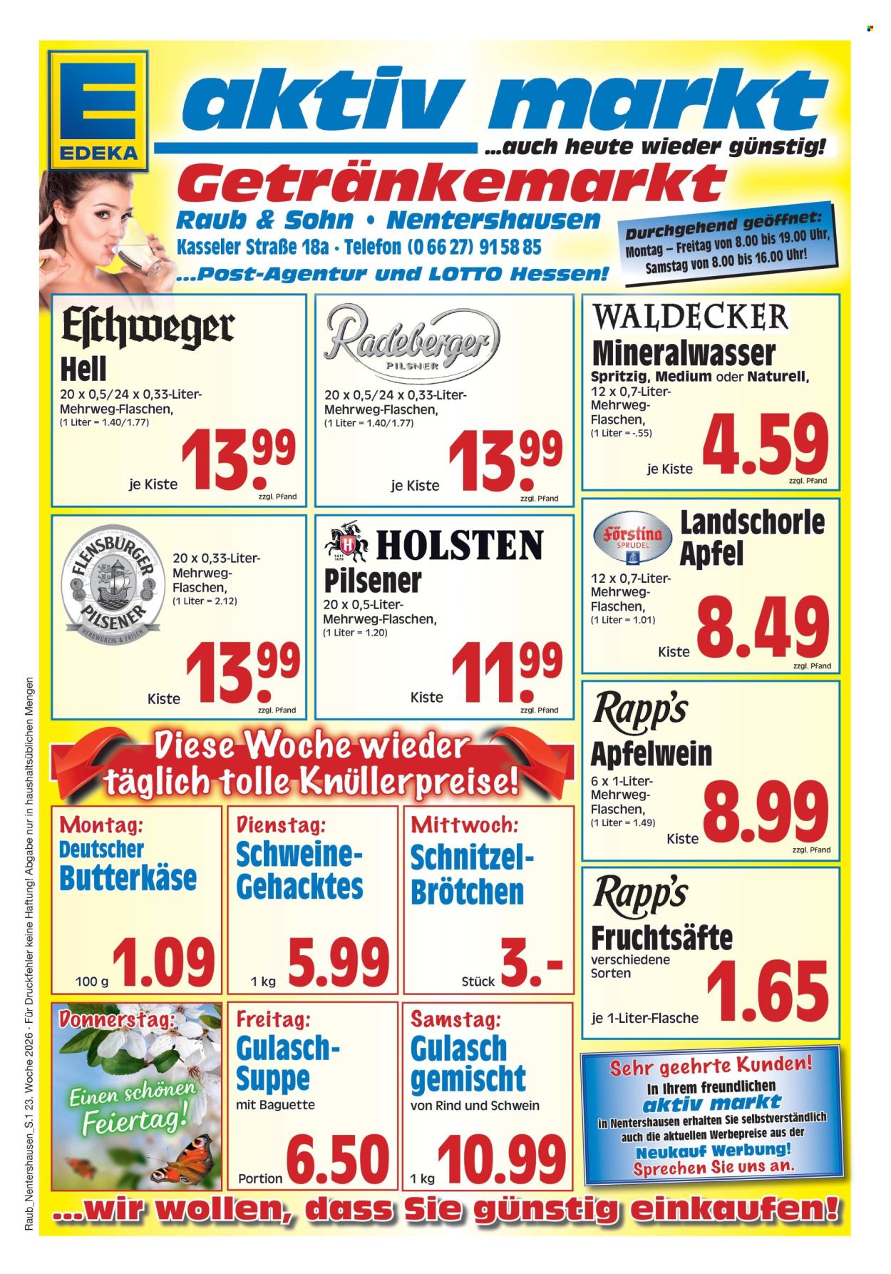 Edeka Prospekte  - 1.06.2026 - 6.06.2026. Seite 1