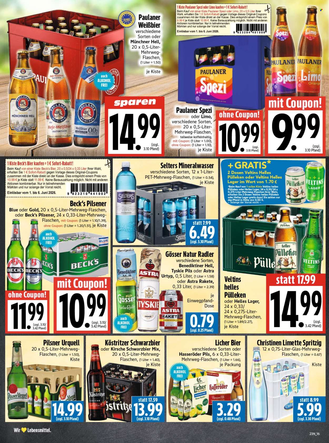 Edeka Prospekte  - 1.06.2026 - 6.06.2026. Seite 16