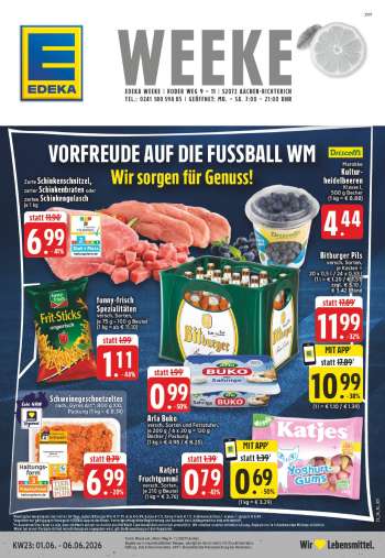 Prospekte Edeka - 1.06.2026 - 6.06.2026.