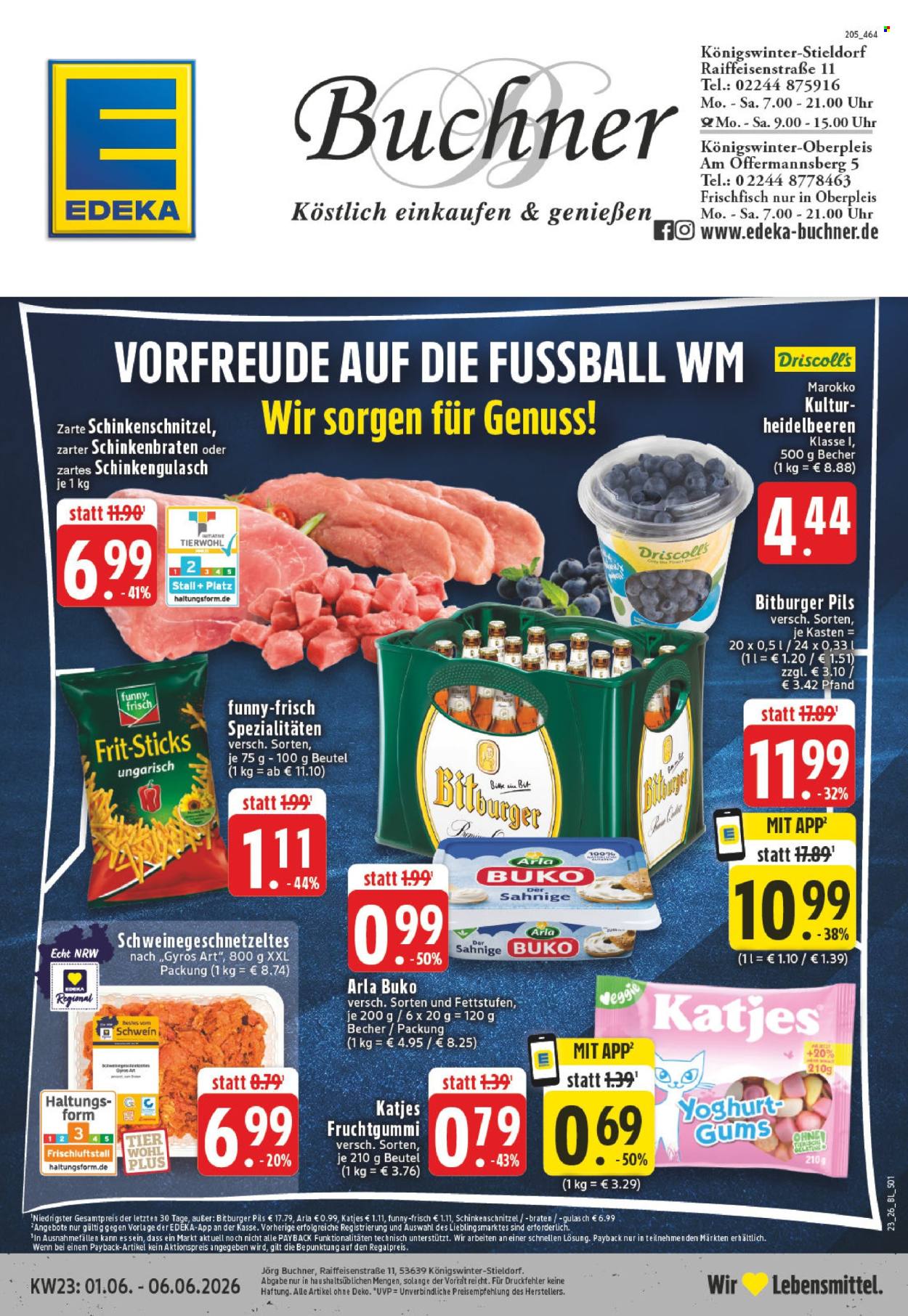 Edeka Prospekte  - 1.06.2026 - 6.06.2026. Seite 1