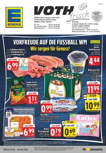 Prospekte Edeka - 1.06.2026 - 6.06.2026.