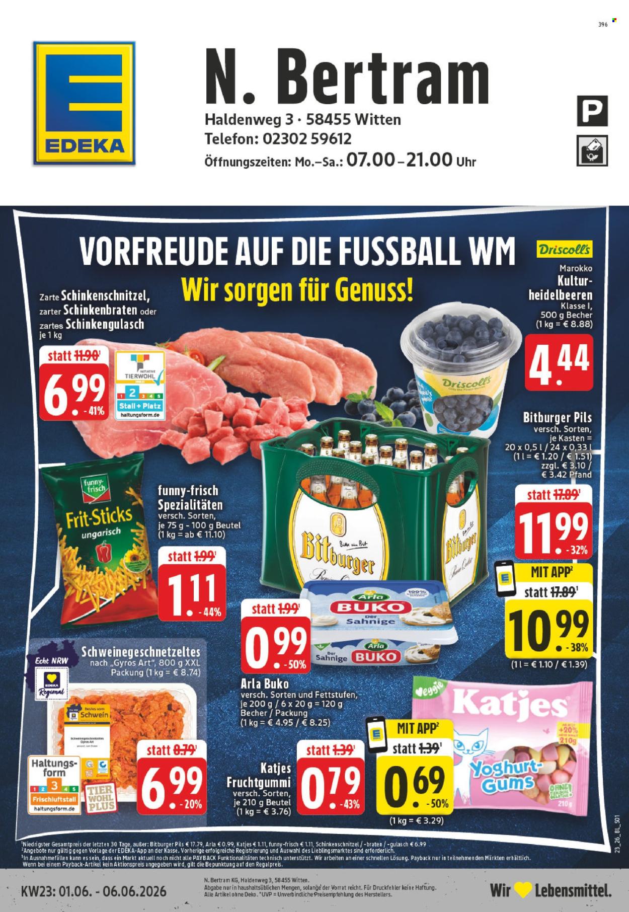 Edeka Prospekte  - 1.06.2026 - 6.06.2026. Seite 1