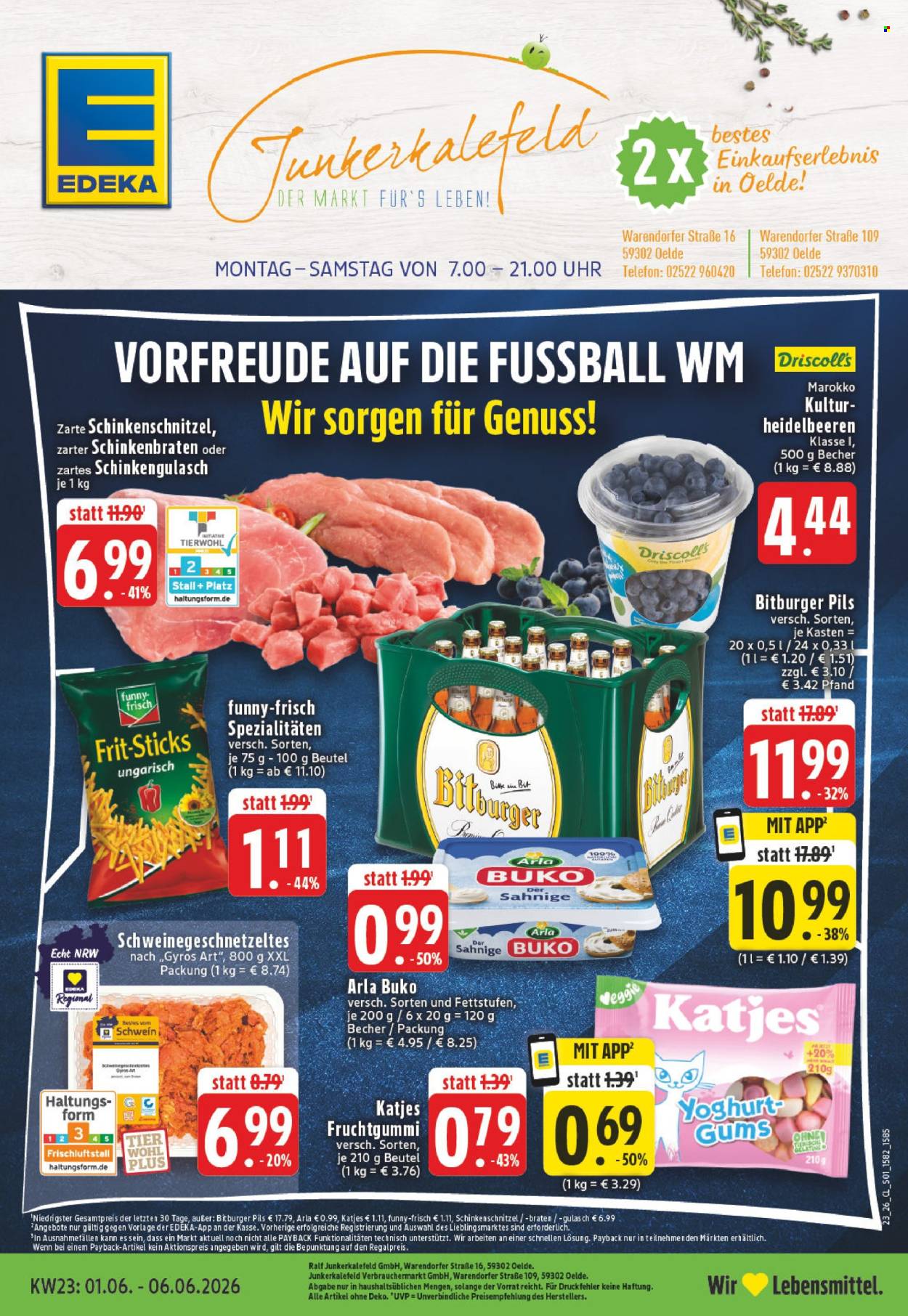 Edeka Prospekte  - 1.06.2026 - 6.06.2026. Seite 1