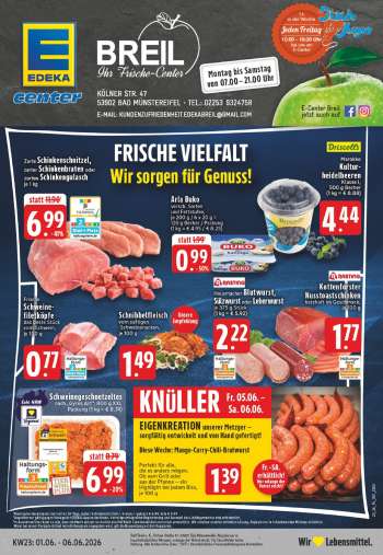Prospekte E center - 1.06.2026 - 6.06.2026.
