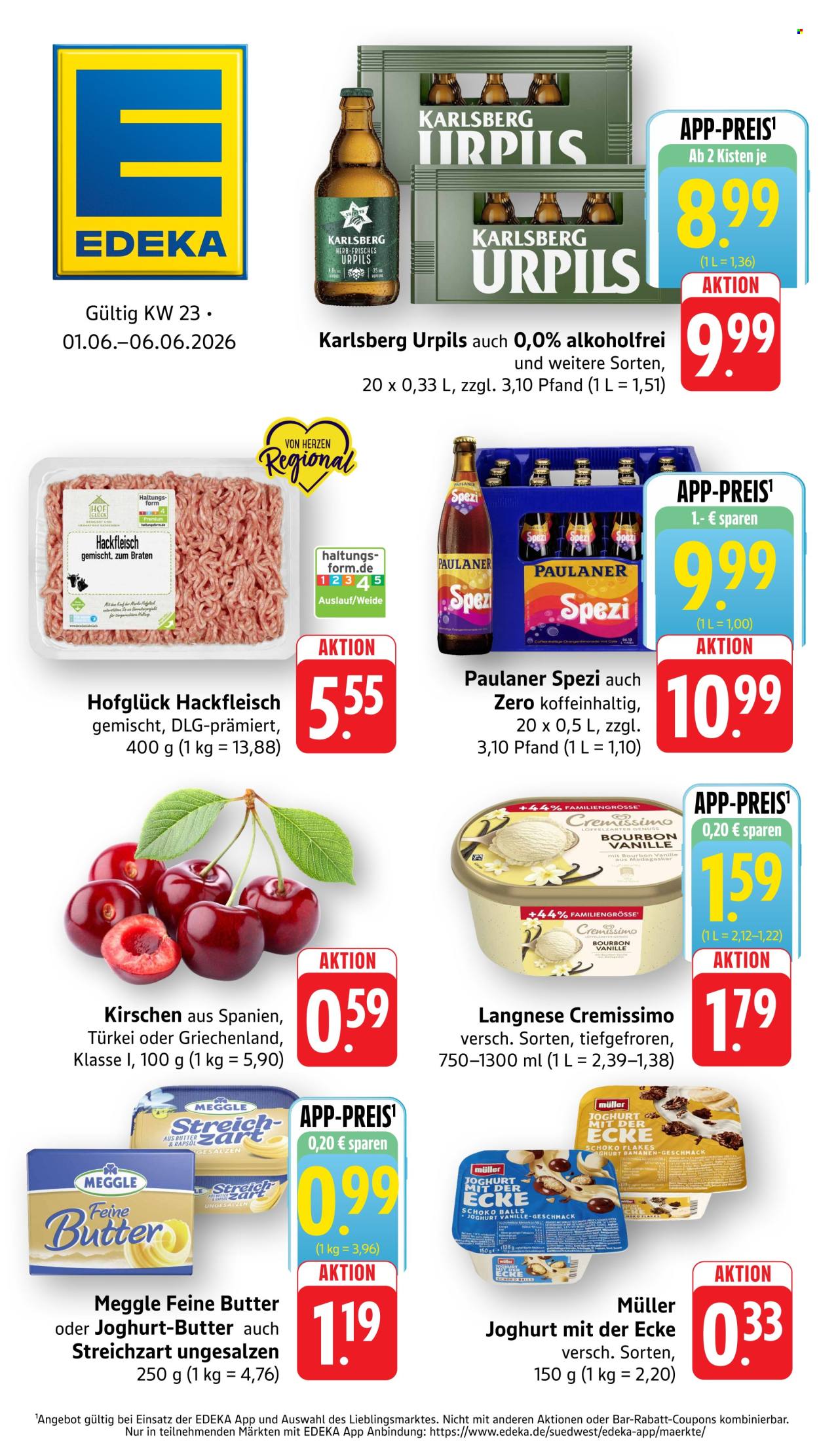 Edeka Prospekte  - 1.06.2026 - 6.06.2026. Seite 1