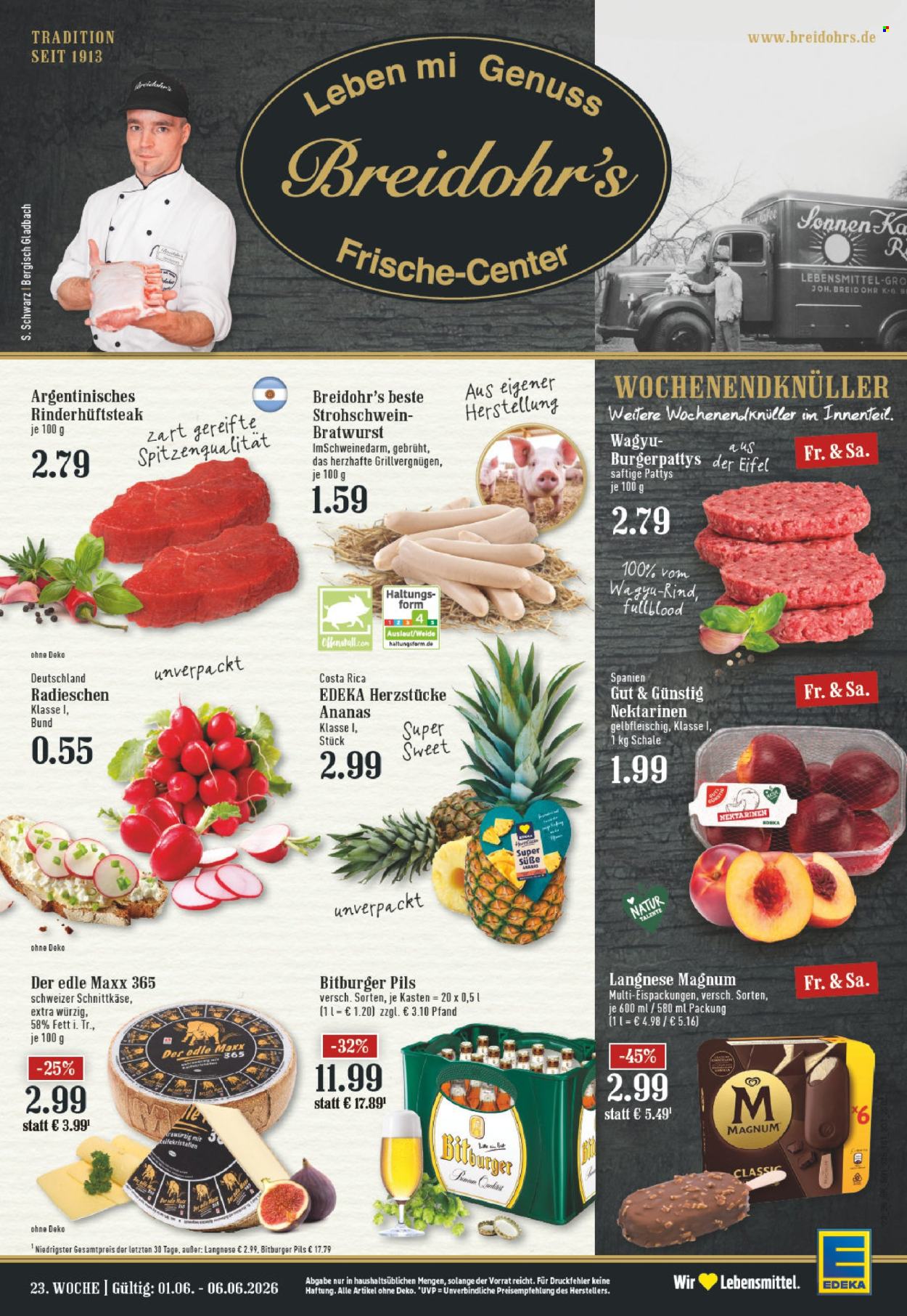 E center Prospekte  - 1.06.2026 - 6.06.2026. Seite 1
