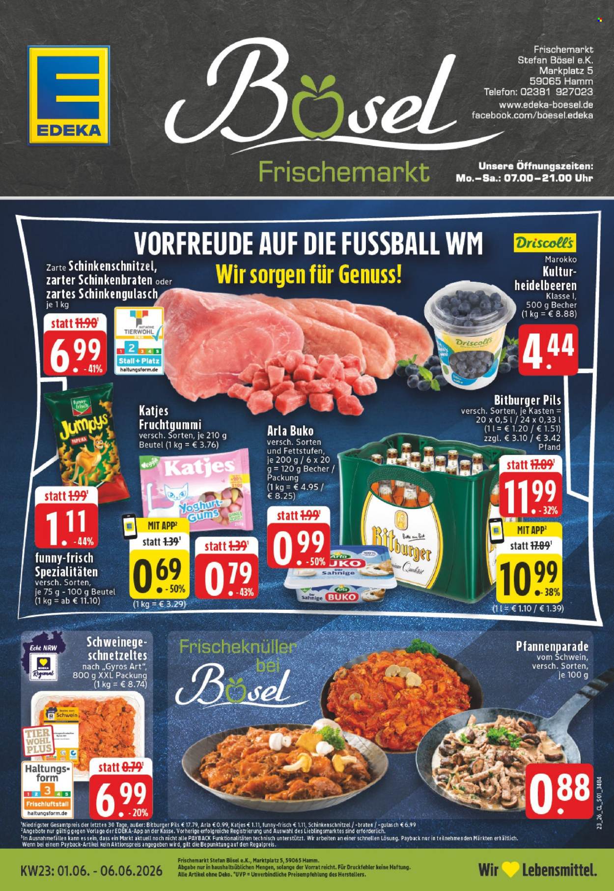 Edeka Prospekte  - 1.06.2026 - 6.06.2026. Seite 1